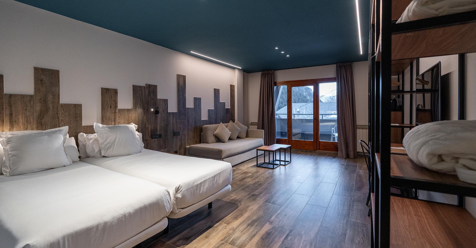 Habitación Premium Ushuaia The Mountain Hotel Arinsal Habitación Premium Ushuaia The Mountain Hotel Arinsal